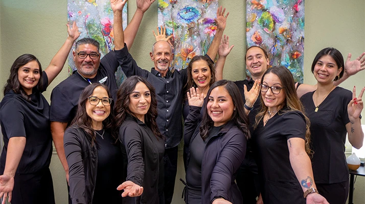 Chiropractor San Antonio TX Brad Cudnik, Austin Smiciklas, And Carla Quintana With Team Being Silly Chiropractors Brad Cudnik, Austin Smiciklas, And Carla Quintana With Team